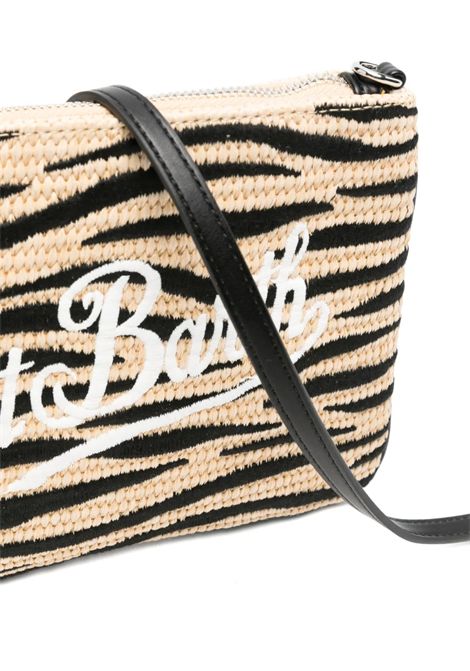 Pochette con tracolla SAINT BARTH | PAR0021 PARISIENNE STRAW02765L ZEBRA 1100 EMB